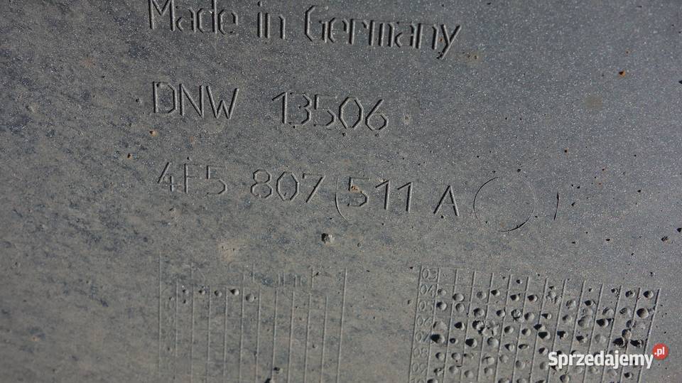 AUDI A6 C6 SEDAN ZDERZAK TYŁ TYLNY zderzaki śląskie Ruda Śląska