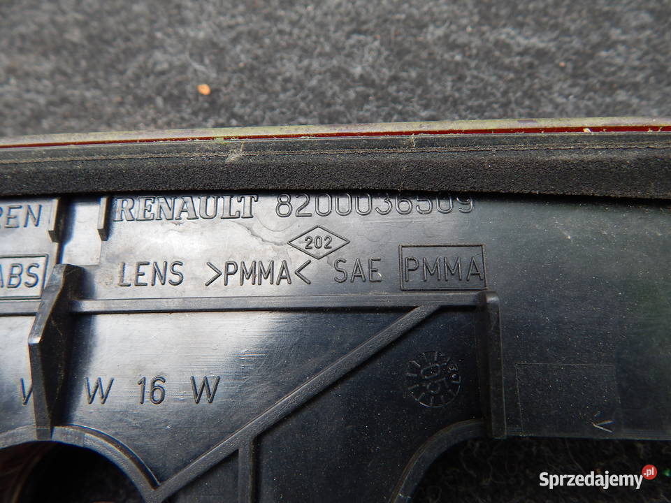 LAMPA STOP TRZECIE ŚWIATŁO RENAULT ESPACE IV sprzedam