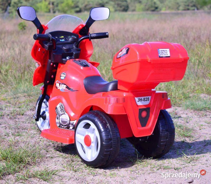 MOTOR NA AKUMULATOR ŚCIGACZ DŻWIĘKI ŚWIATŁAHJ828 Toruń