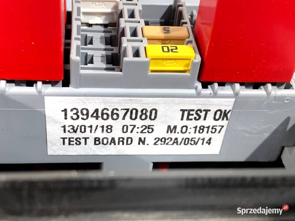 SKRZYNKA BEZPIECZNIKÓW CITROEN JUMPER II Skrzynki bezpieczników