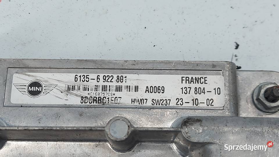 MINI ONE R50 16 B komputer sterownik silnika