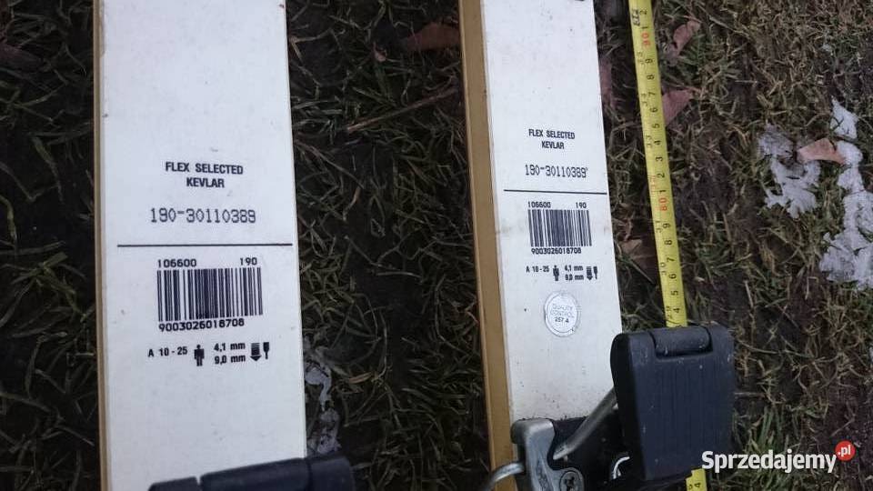 Narty Atomic190 Kevlarwiązania Salomon 577 Tuszkowo sprzedam