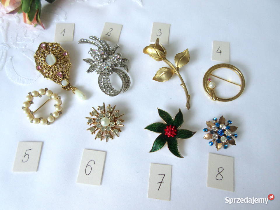 Stara biżuteria vintage lata 80 podkarpackie