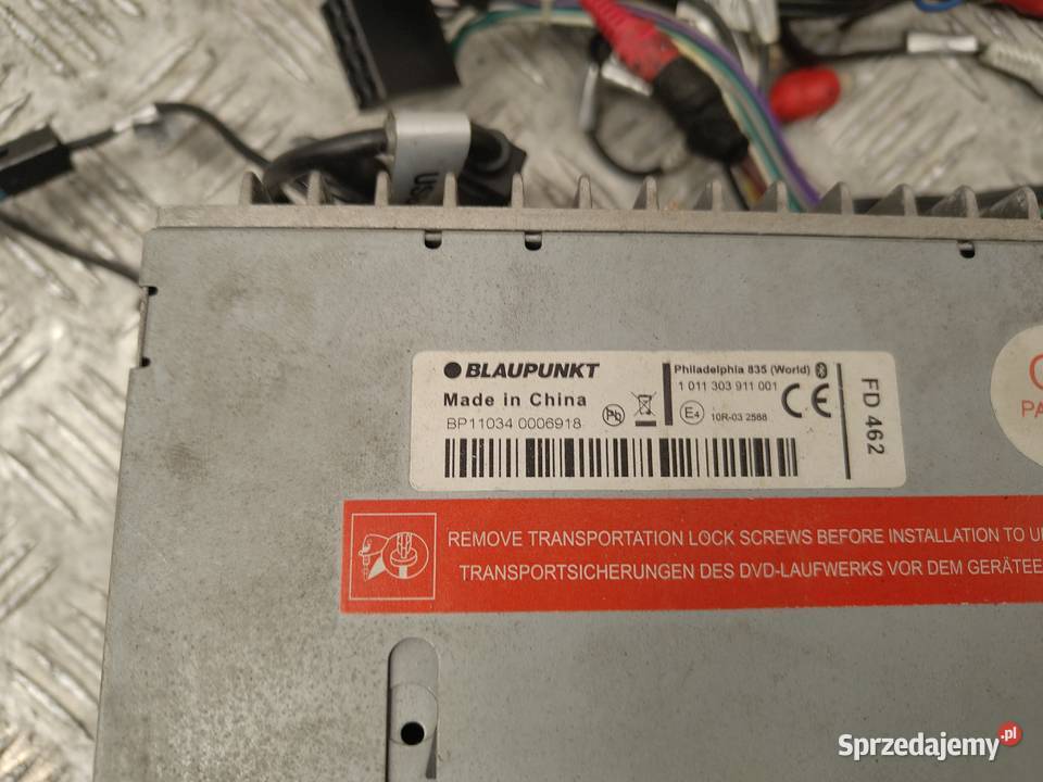 Radio Blaupunkt Philadelphia 835 VW SKODA SEAT Rawa Mazowiecka