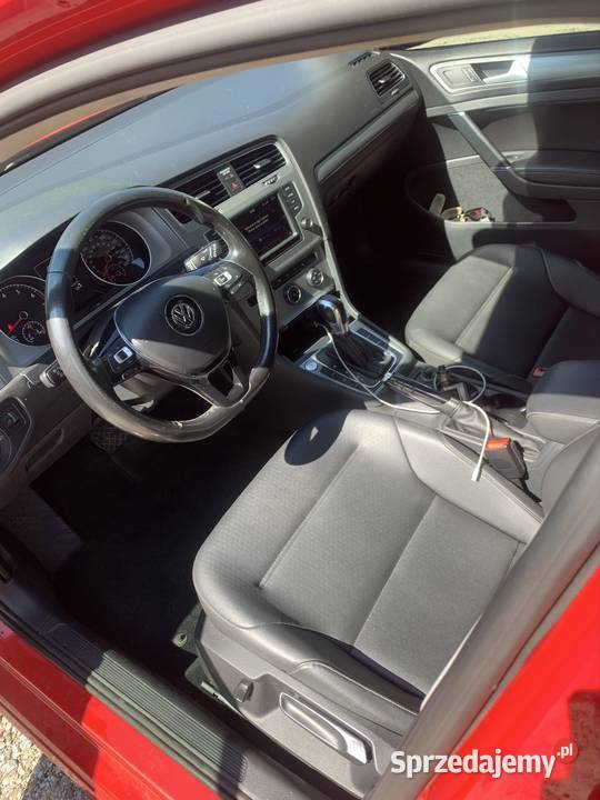 Golf 7 2015 18t 180 dsg czerwony pomorskie Gdynia sprzedam