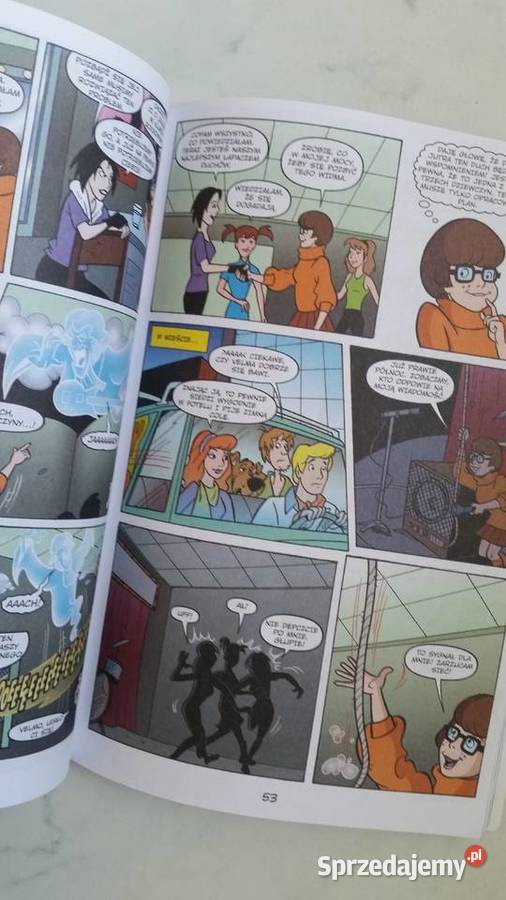 SCOOBYDOO SUPERKOMIKS NAWIEDZONY KEMPING miękka