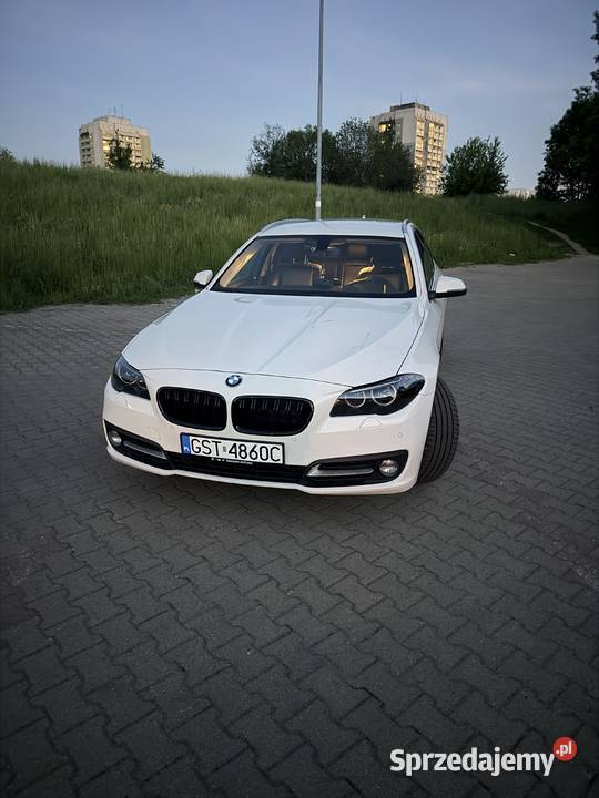 BMW Seria 5 520d 2013r disel białe Tychy