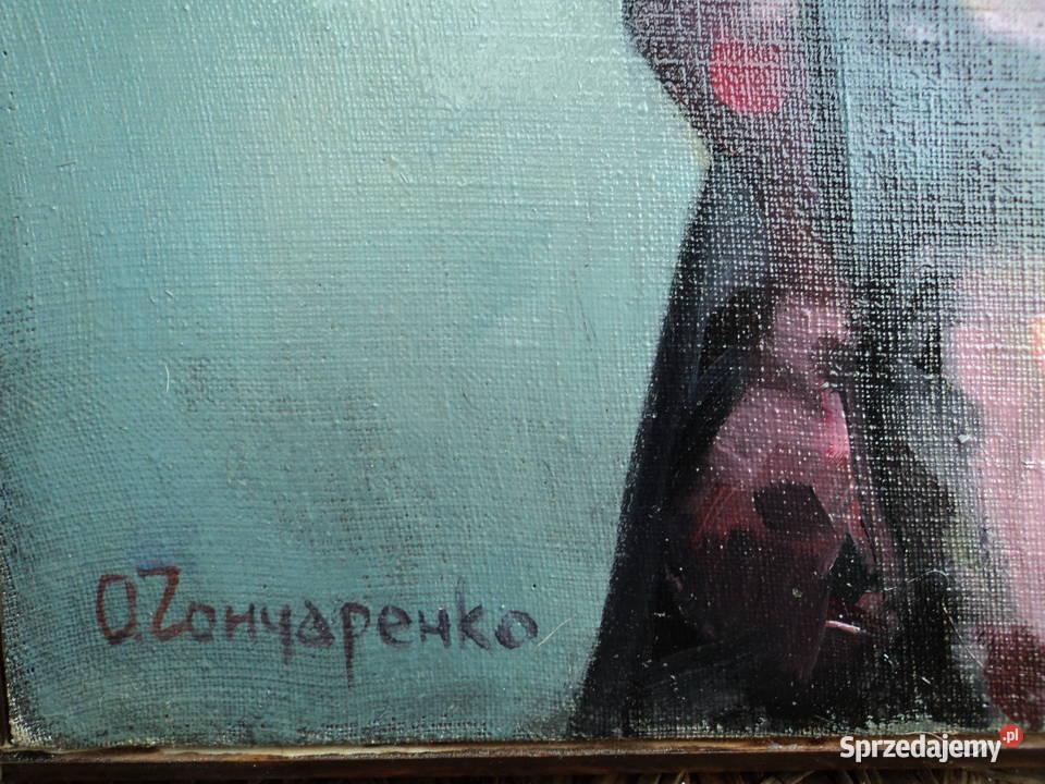 Portret dziewczyny7050 ol O Gonczarenko Aleksandrów Łódzki sprzedam