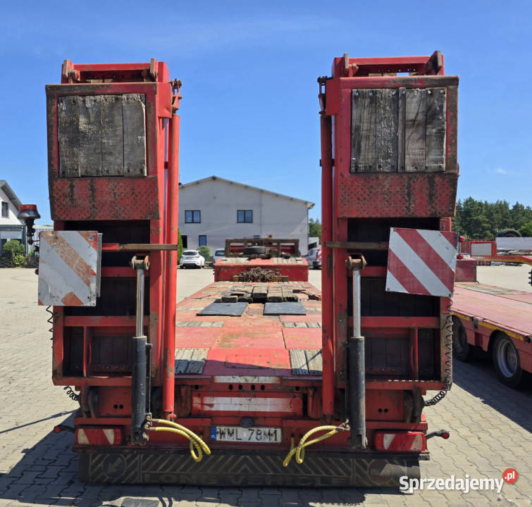 Naczepa niskopodwoziowa KASSBOHRER Lowbed LB5E Niskopodłogowe Rudolfowo