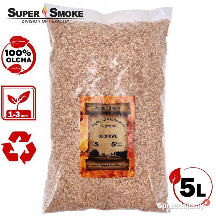 Zrębki Wędzarnicze Super Smoke OLCHA KL02 13mm Białystok