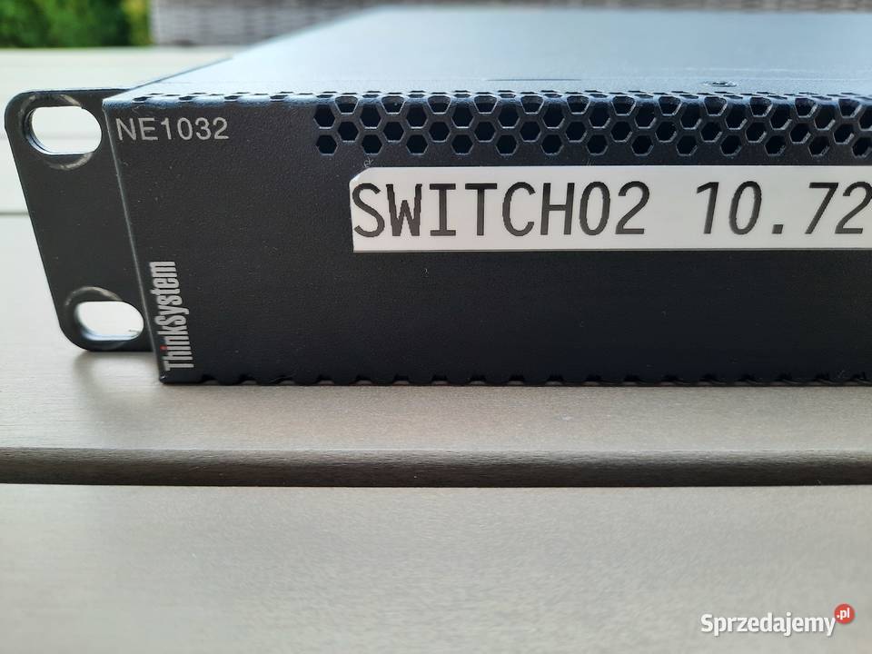 Lenovo Thinksystem NE1032 rackswitch Skórzewo sprzedam