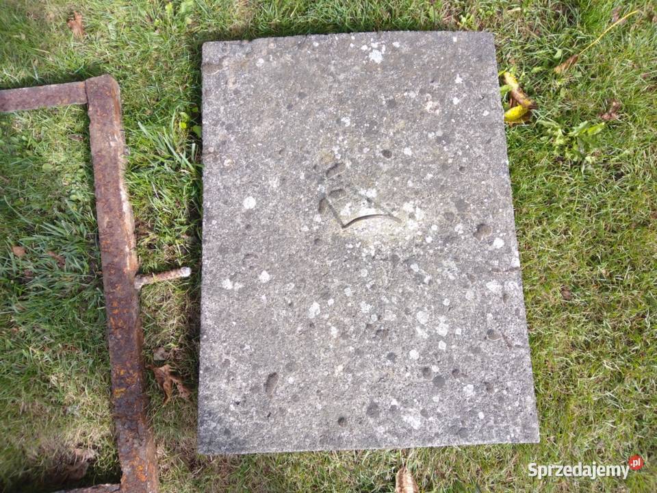 Właz betonowy cementowy dekiel pokrywa z łódzkie Łódź