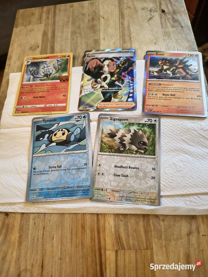 Pokemon Rózne Kartu mazowieckie Warszawa sprzedam