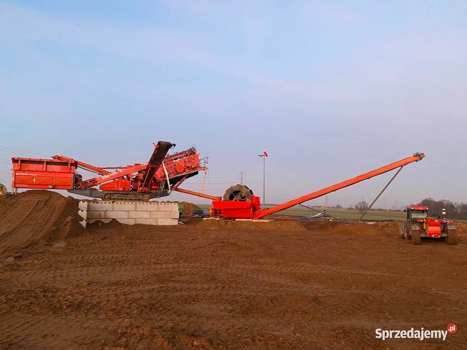 Mobilny przesiewacz Terex Finlay 684 na mokro