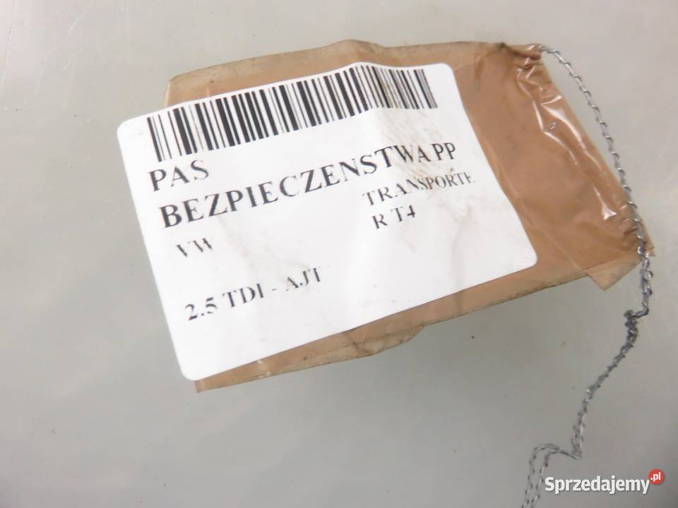 PAS PRAWY PRZEDNI VW TRANSPORTER T4 7D0857806 Pasy bezpieczeństwa małopolskie
