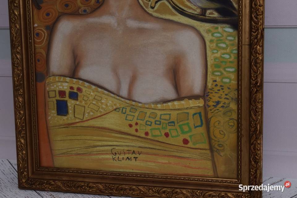 Gustav Klimt Judyta I Akt Kobiety Obraz Olejny małopolskie Kraków sprzedam