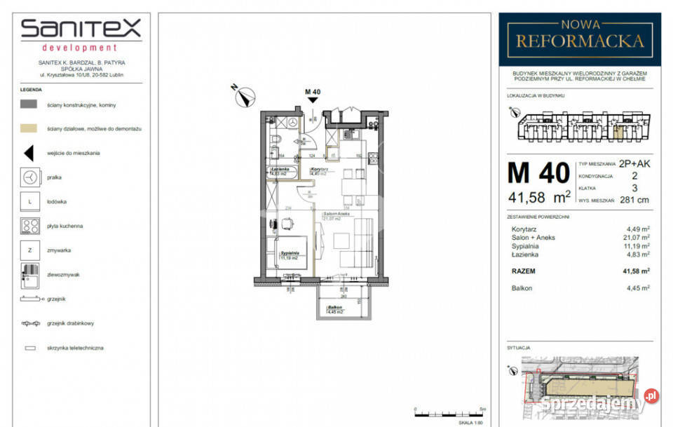 Nowa Reformacka Nowa era komfortu w sercu Chełma pustak Sprzedaż lubelskie Chełm