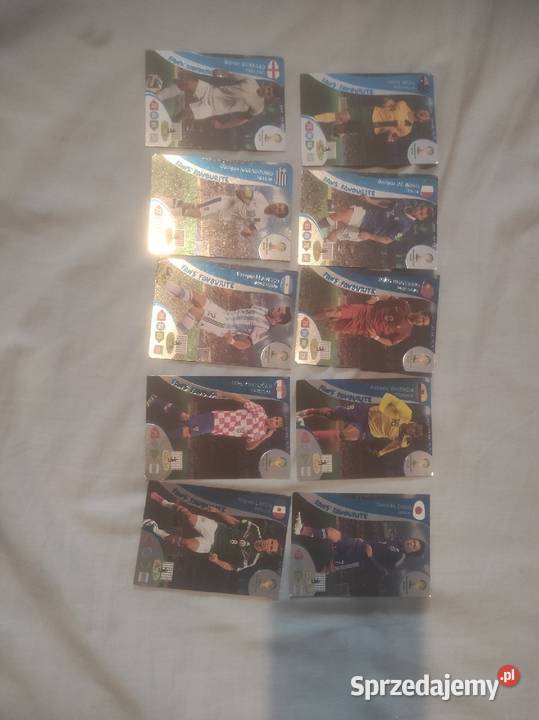 karty piłkarskie FIFA World Cup brasil 2014 fans Żagań