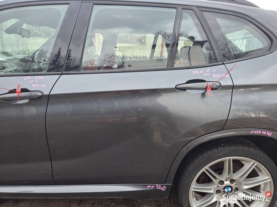 DRZWI LEWE TYLNE TYŁ BMW X1 E84 B39 osobowe