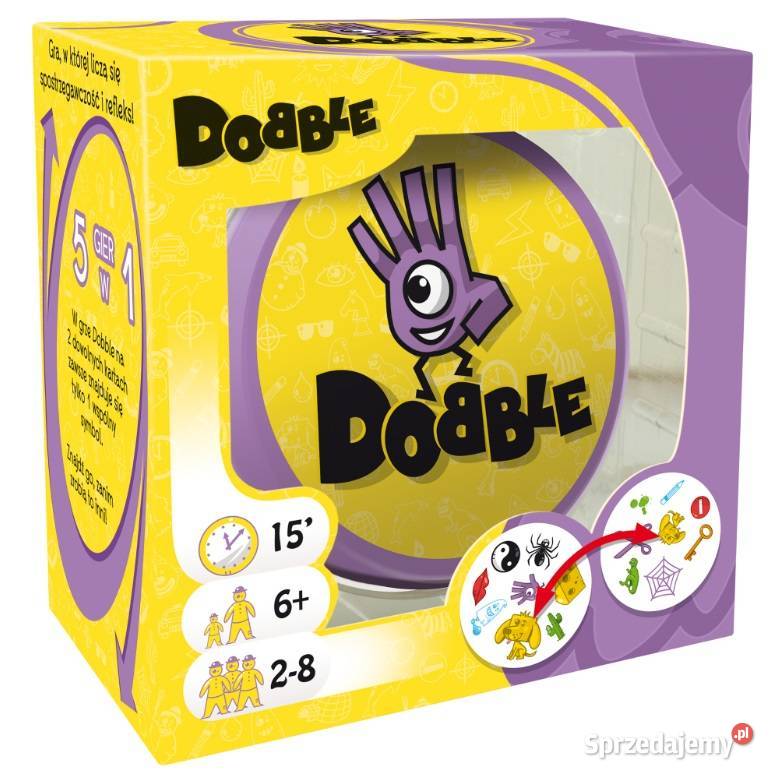 DOBBLE GRA KARCIANA TOWARZYSKA IMPREZOWA Wrocław