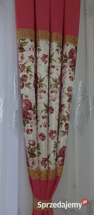 Zasłony kwiat angielski Mława sprzedam