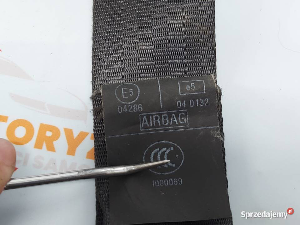 VOLVO C30 12r pas bezpieczeństwa prawy przód Pasy bezpieczeństwa świętokrzyskie Kielce sprzedam