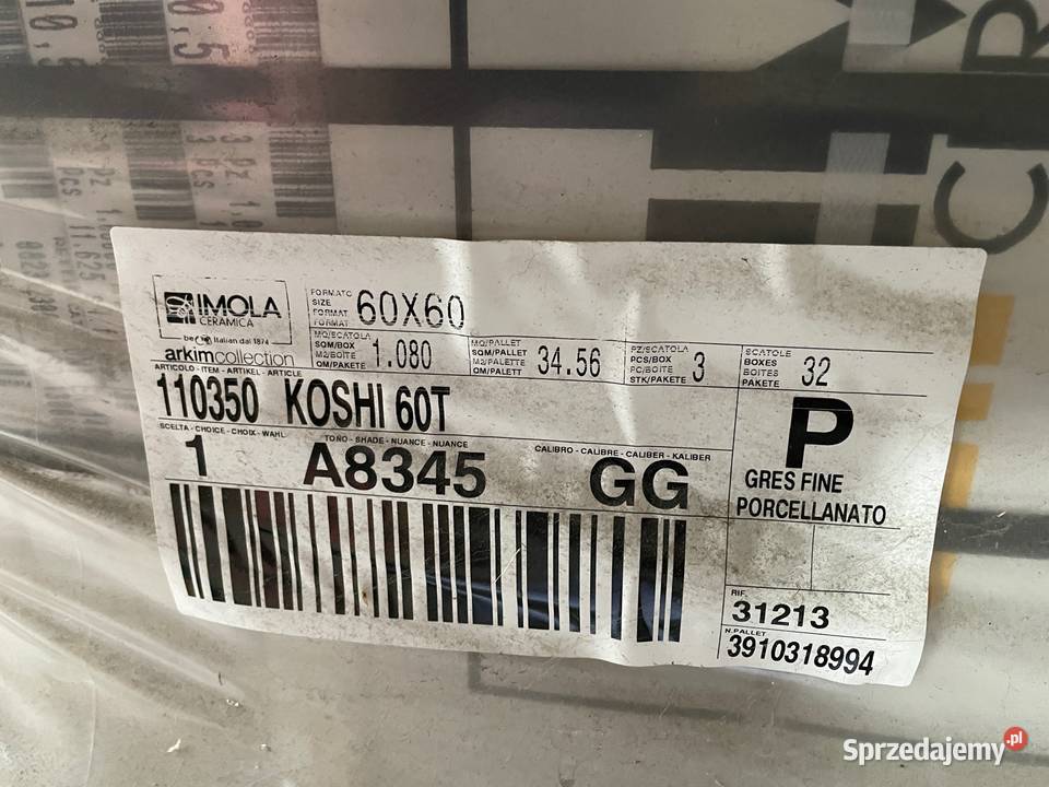 Płytka Gres Imola 6060 Kadzidło