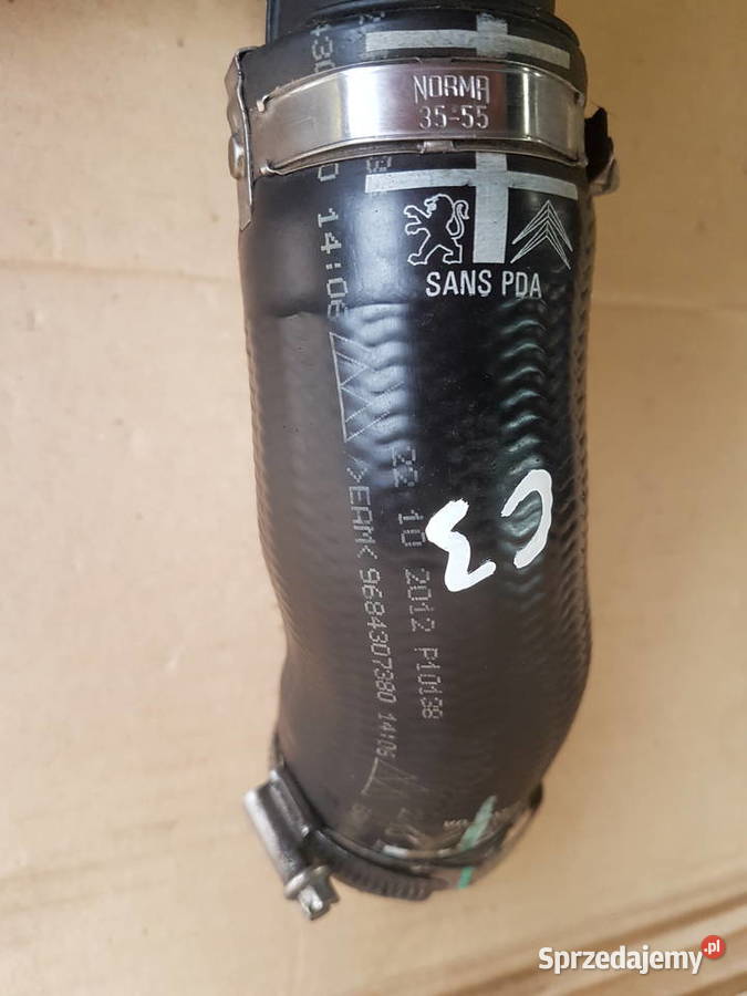 Citroen C3 Picasso lift rury przewody dolot Legnica