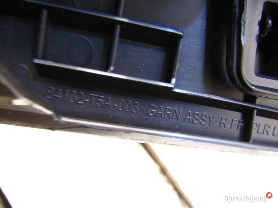 OSŁONA TUNELU PRAWA PRAWE HONDA JAZZ IV 84102T5A osobowe lubelskie