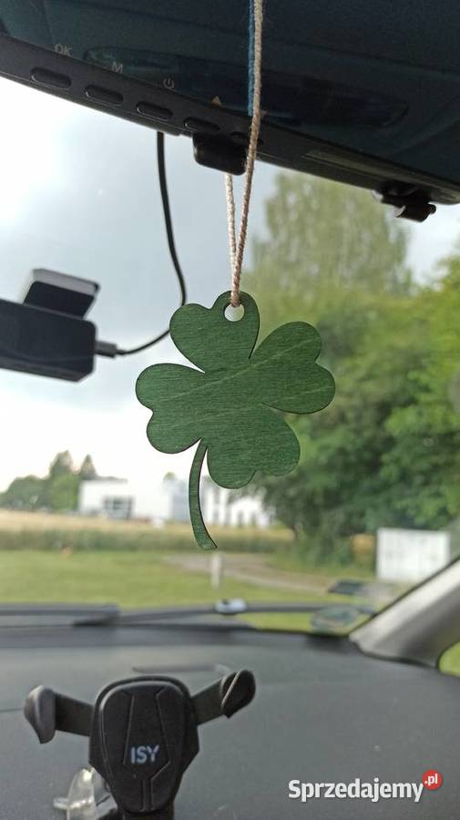 Drewniana Zawieszka do Auta Prezent z Grawerem Puławy