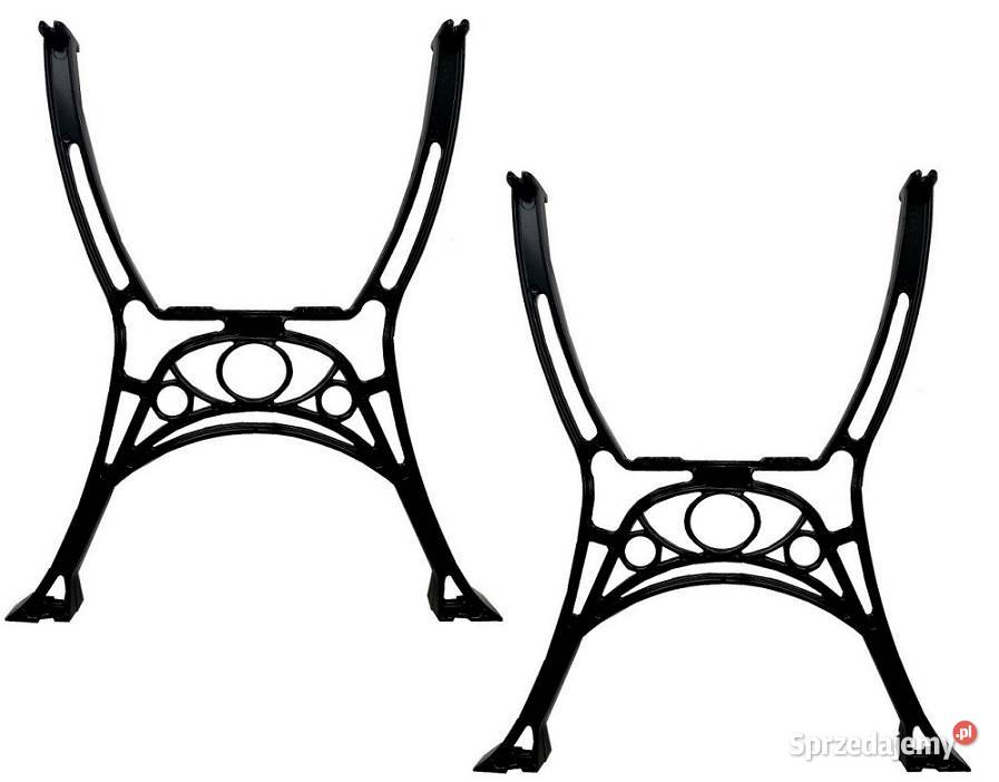 OGRODOWY ZESTAW 6 x nogi alu Królewska z metal Końskie sprzedam