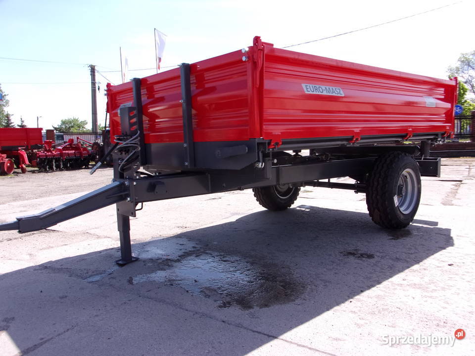 Przyczepa rolnicza EUROMASZ 3tony dostępna w Przyczepy rolnicze łódzkie sprzedam