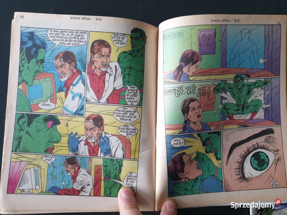 2 Hinduskie Komiksy Superbohaterskie pomorskie Gdynia