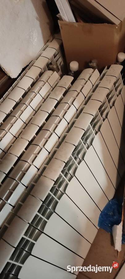 90 żeberek używanych grzejników aluminiowych Białystok sprzedam