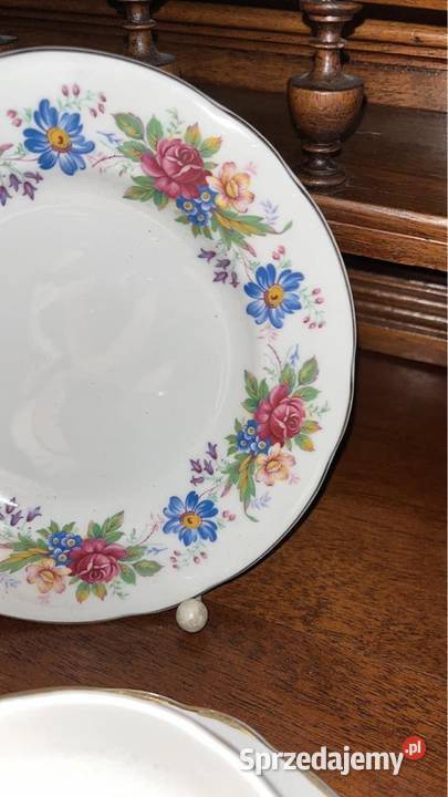 Filiżanka z talerzykiem Bone China Tzn kostna pomorskie Gdańsk