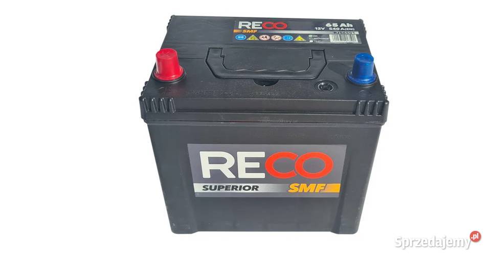 Akumulator Reco Japan 12V 65Ah 540A L warmińsko-mazurskie