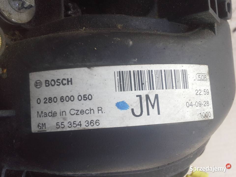 Opel Corsa C 10 kolektor ssący 0280600050 Dębno