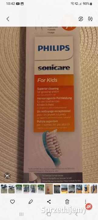 Philips Sonicare końcowki szczoteczek do zębów Warszawa