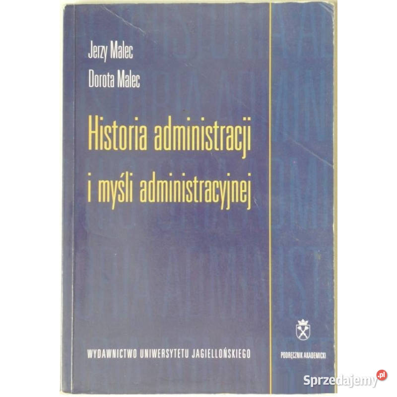 Historia Administracji i Myśli Administracyjnej Łódź