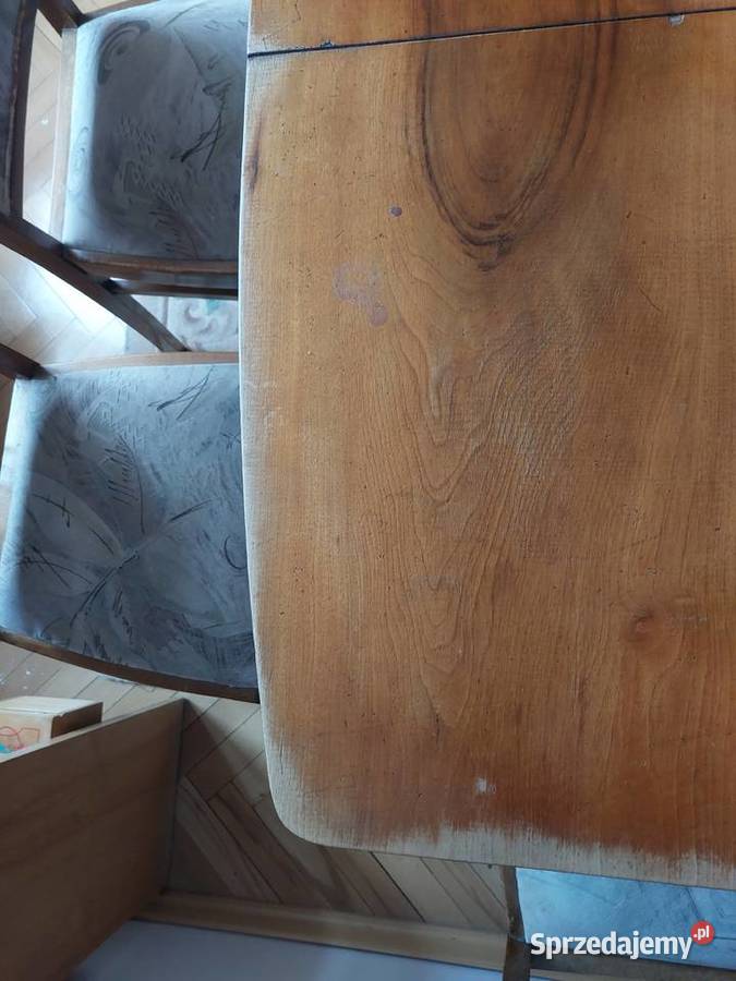 Stół drewniany 6 krzeseł drewnianych świętokrzyskie Kielce