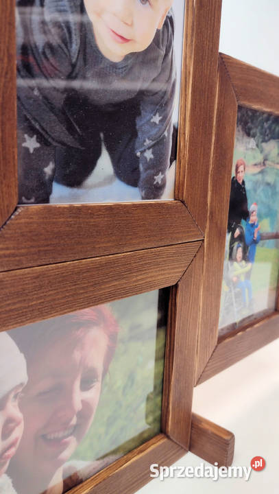 Ramka Na Zdjęcia 10x15 DREWNO Napis Kochanej Dekoracje i ozdoby Łódź