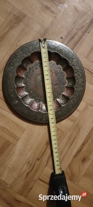 Talerz mosiężny mazowieckie Płock