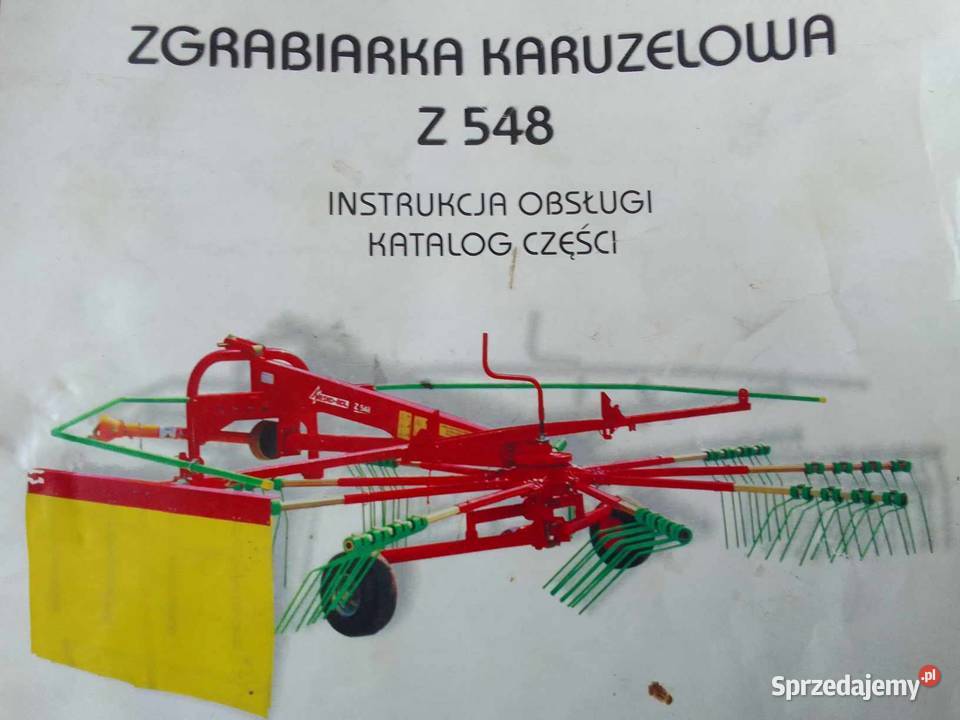Zgrabiarka karuzelowa podlaskie Skieblewo sprzedam