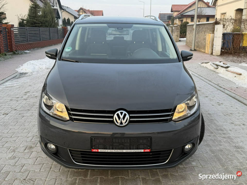 Volkswagen Touran Volkswagen Touran 16TDI 2014 tempomat Gostyń