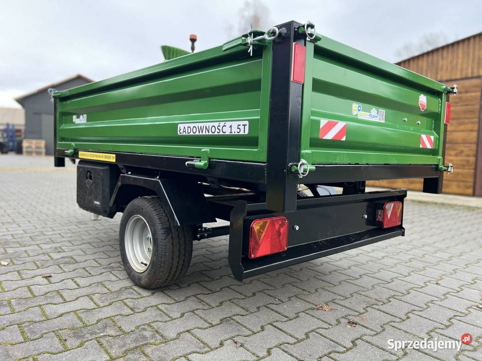 Przyczepa jednoosiowa 1500 NOWA Sandomierz