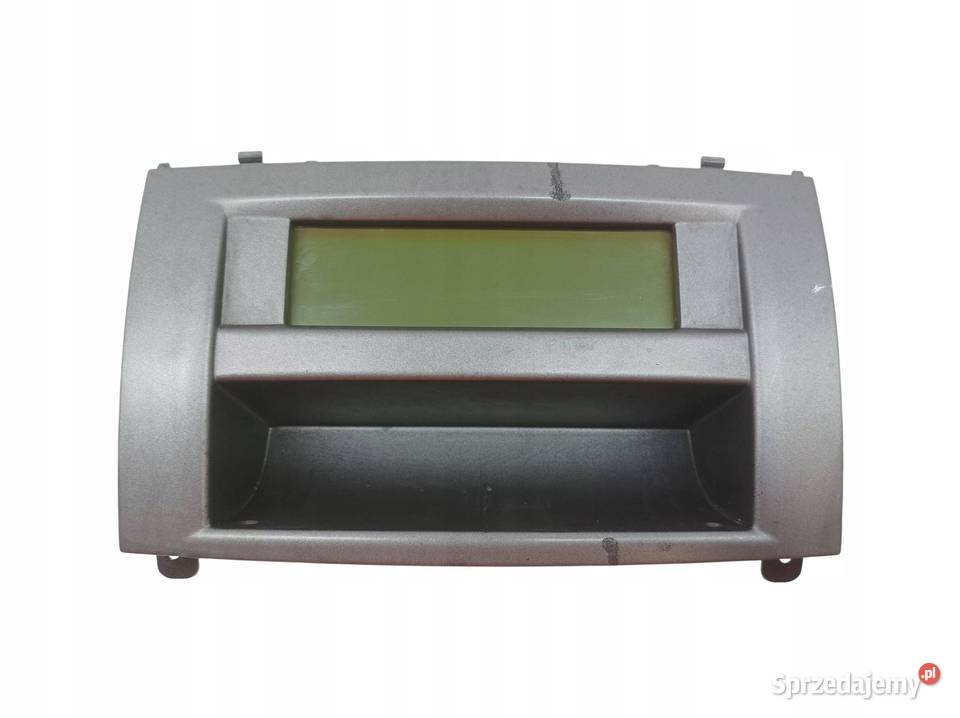 WYŚWIETLACZ 9806824580 Peugeot 407 I 20042010