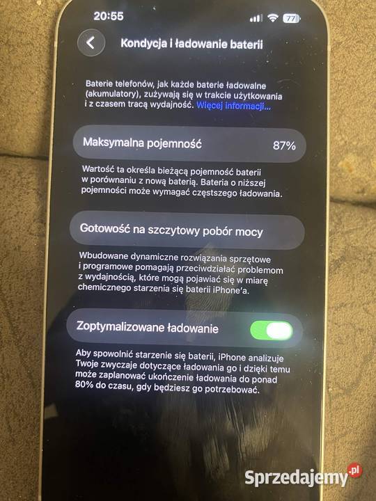Iphone 13 biały STAN Dąbie