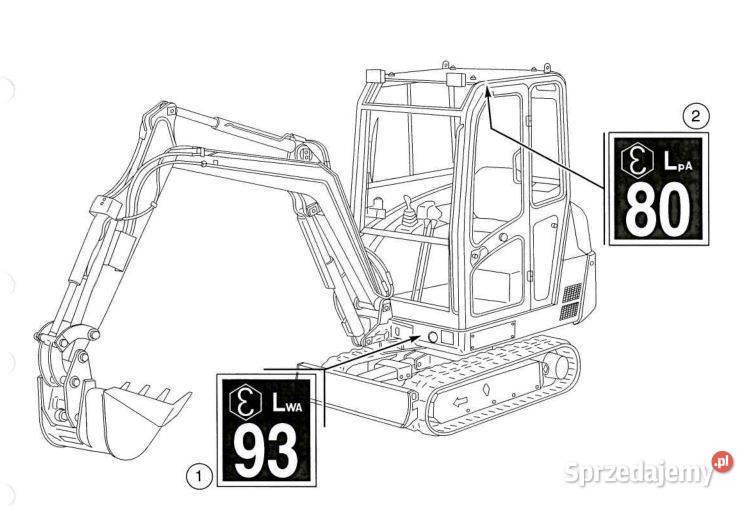 Volvo EC15 EC35 EC45 instrukcja obsługi motoryzacja, transport Kielce