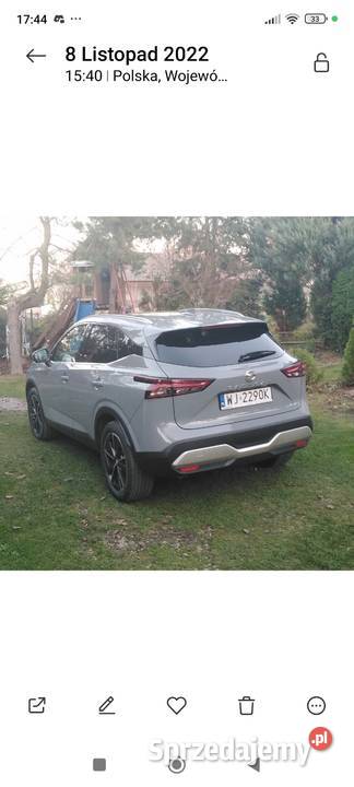 Nissan Qashqai polski salon benzyna Qashqai Krasnystaw sprzedam