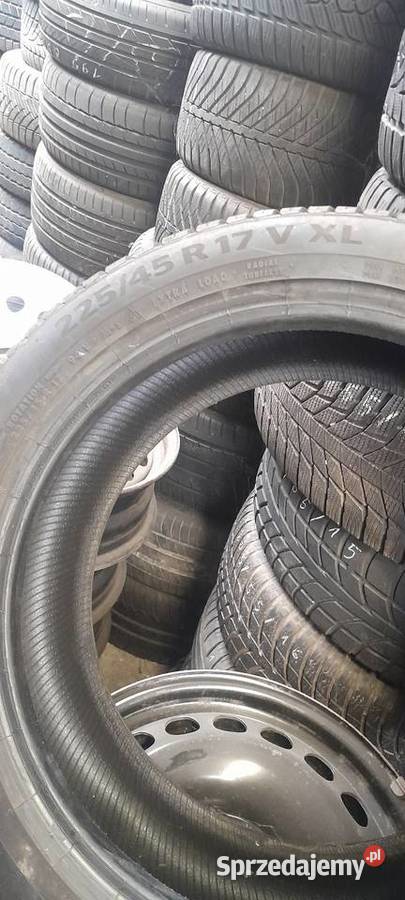 Sprzedam oponę pojedyńke marki continental 225 Opony Dobiegniew